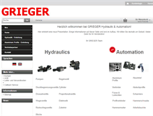 Tablet Screenshot of grieger-automation.com